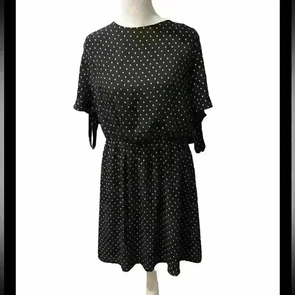 Ninth Britton Size Large Printed Long Sleeve Dress - Picture 1 of 7